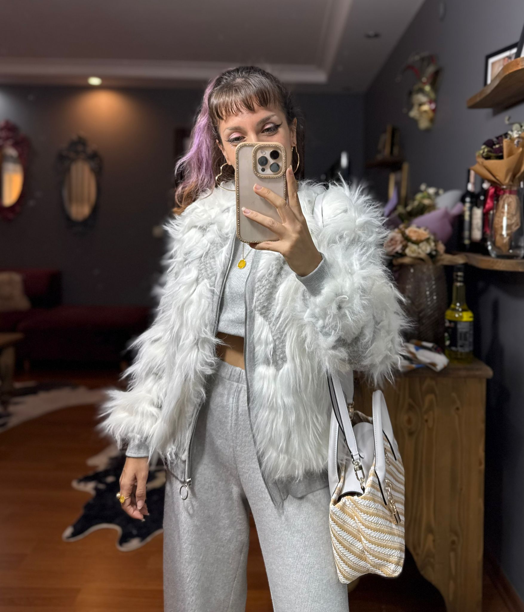 Premium orj mrk Kürk Ceket - Görsel 2