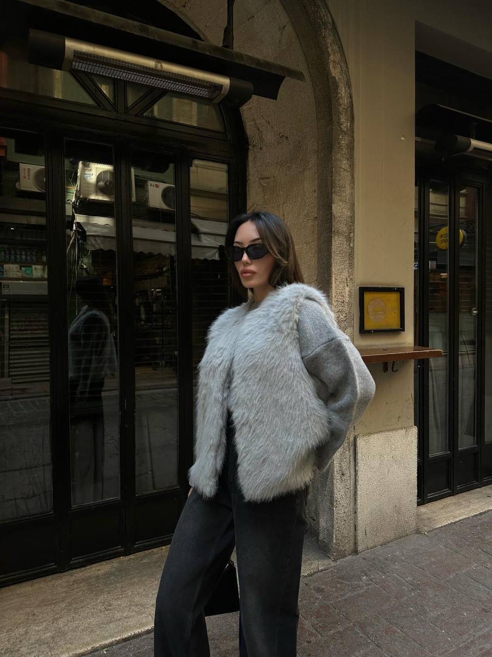 Kadın Suni Kürk Yelek