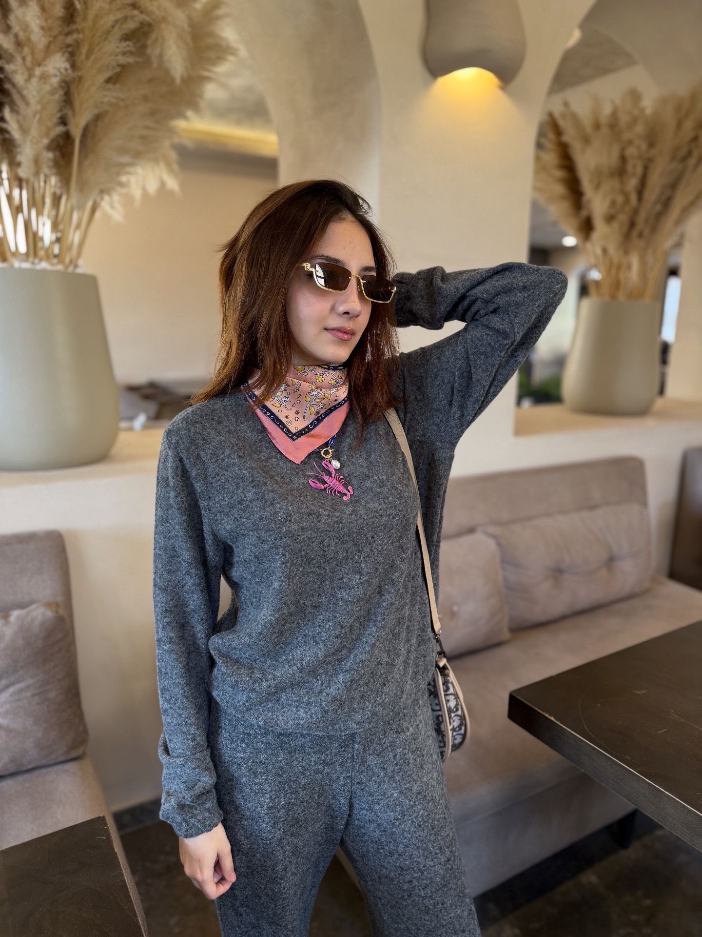 ORJMRK Yumoş İkili Takım-Koyu Antrasit - Görsel 2