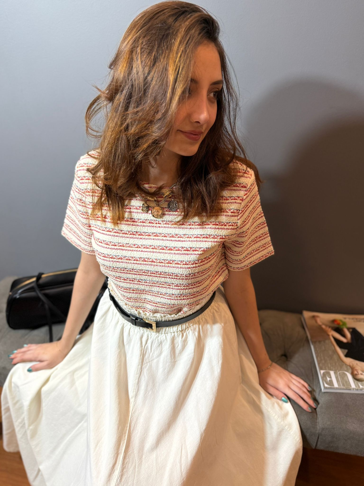 Orj Mrk Premium Tüvit Bluz - Görsel 6