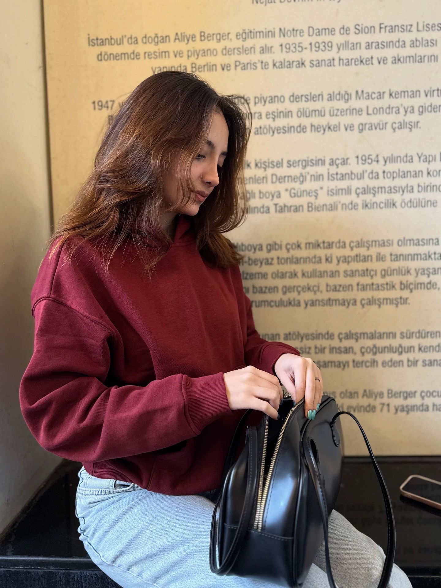 ORJ MRK Kapşonlu Şaronlu Sweat - Görsel 2