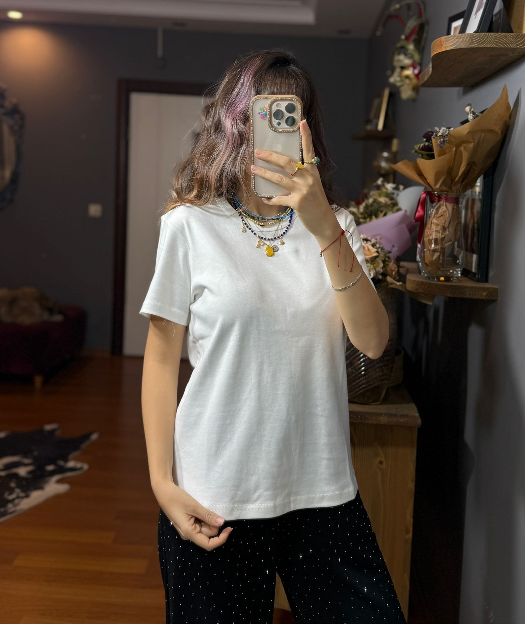 Premium Kalite Pamuk Kumaş orj mrk Basic Tshirt (3 RENK)