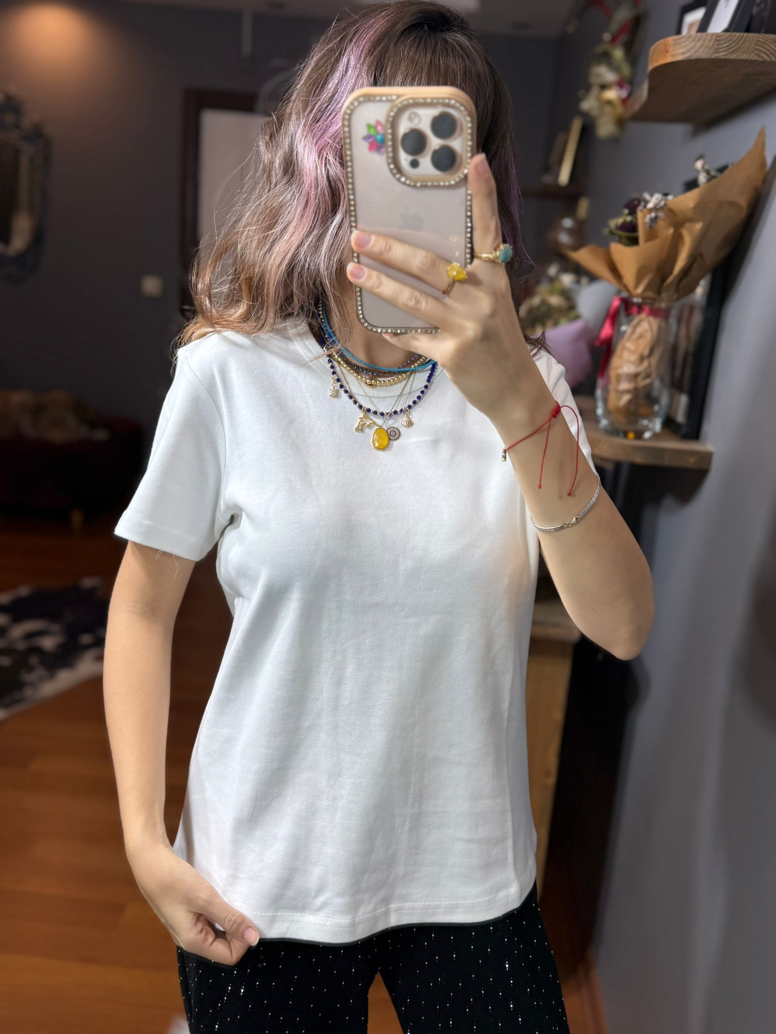 Premium Kalite Pamuk Kumaş orj mrk Basic Tshirt (3 RENK) - Görsel 6