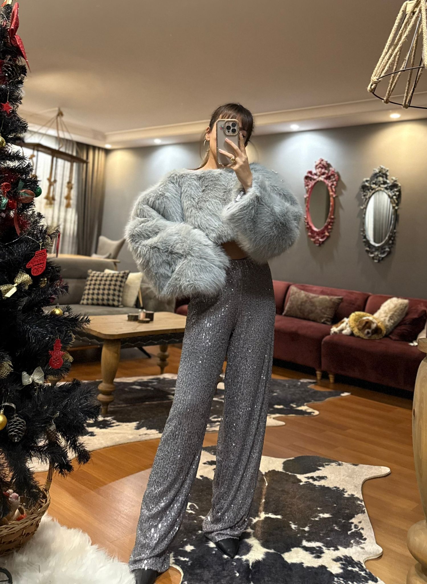 Pullu Beli Lastikli Salaş Pantolon - Renk Seçenekleri - Görsel 21