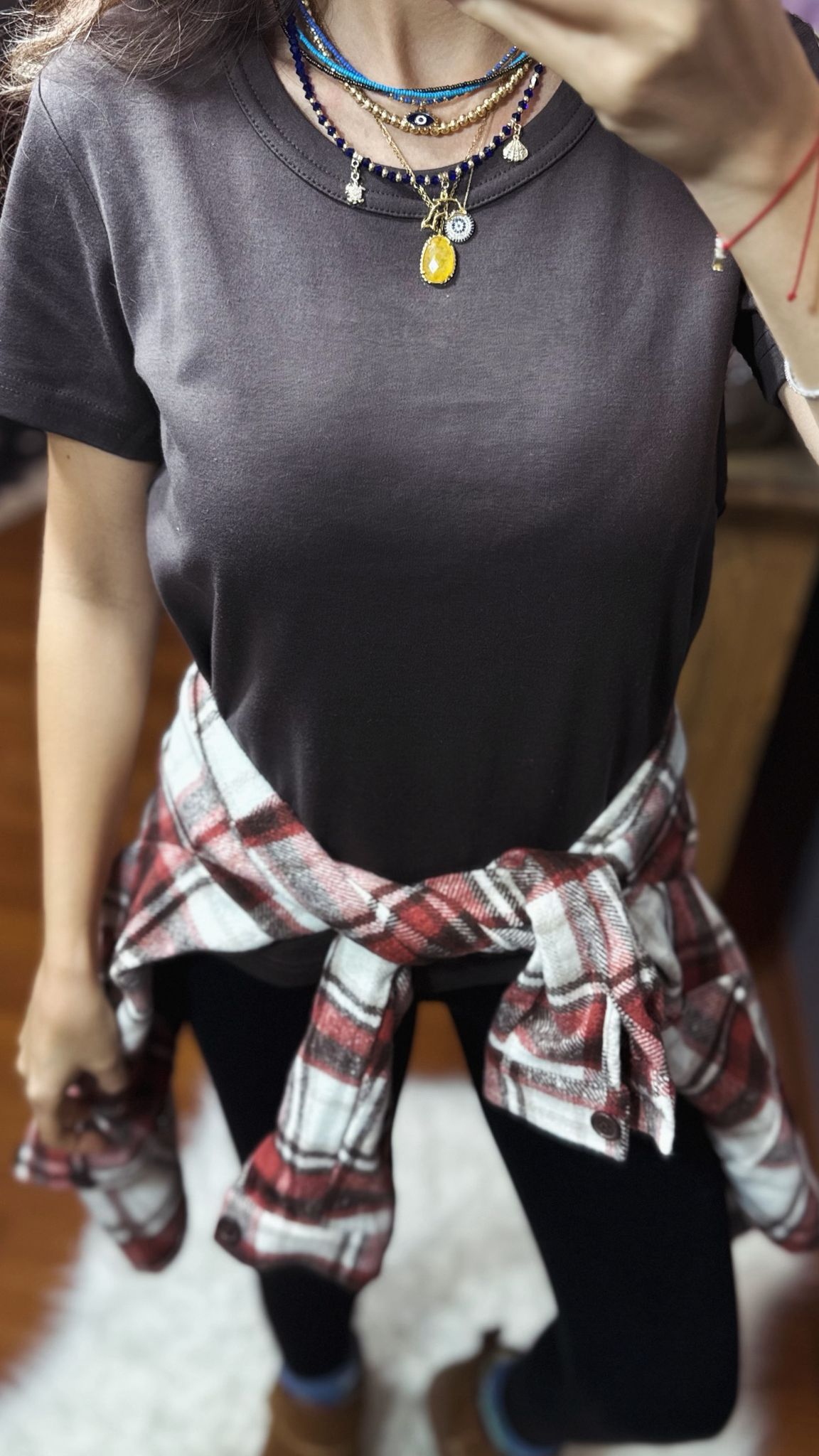 Premium Kalite Pamuk Kumaş orj mrk Basic Tshirt (3 RENK) - Görsel 4