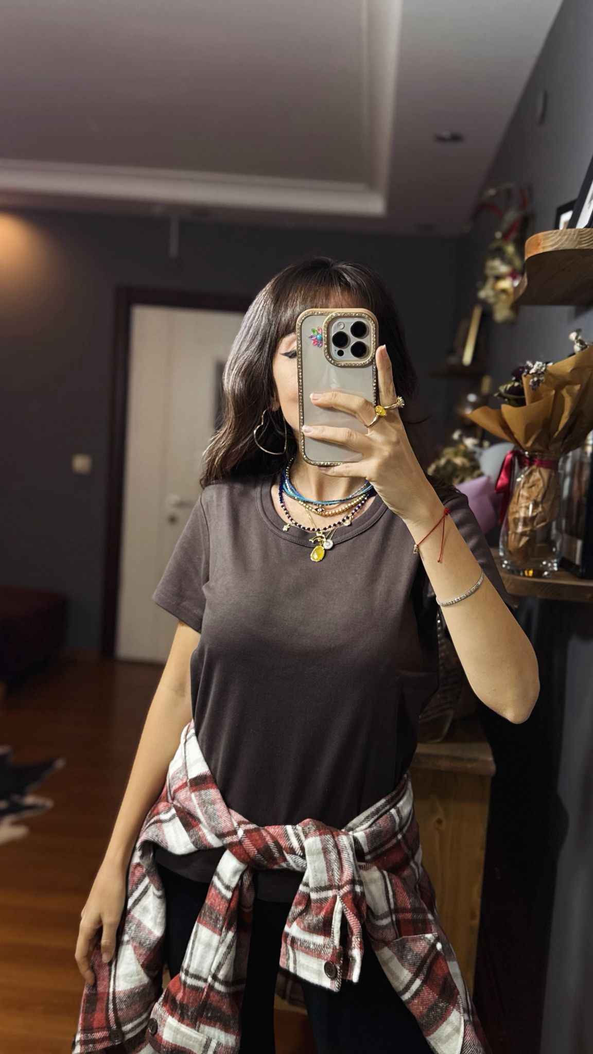 Premium Kalite Pamuk Kumaş orj mrk Basic Tshirt (3 RENK) - Görsel 3