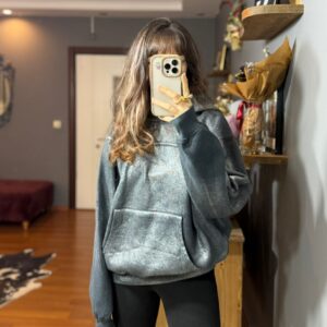 Parlak Batik Şardonlu Sweat