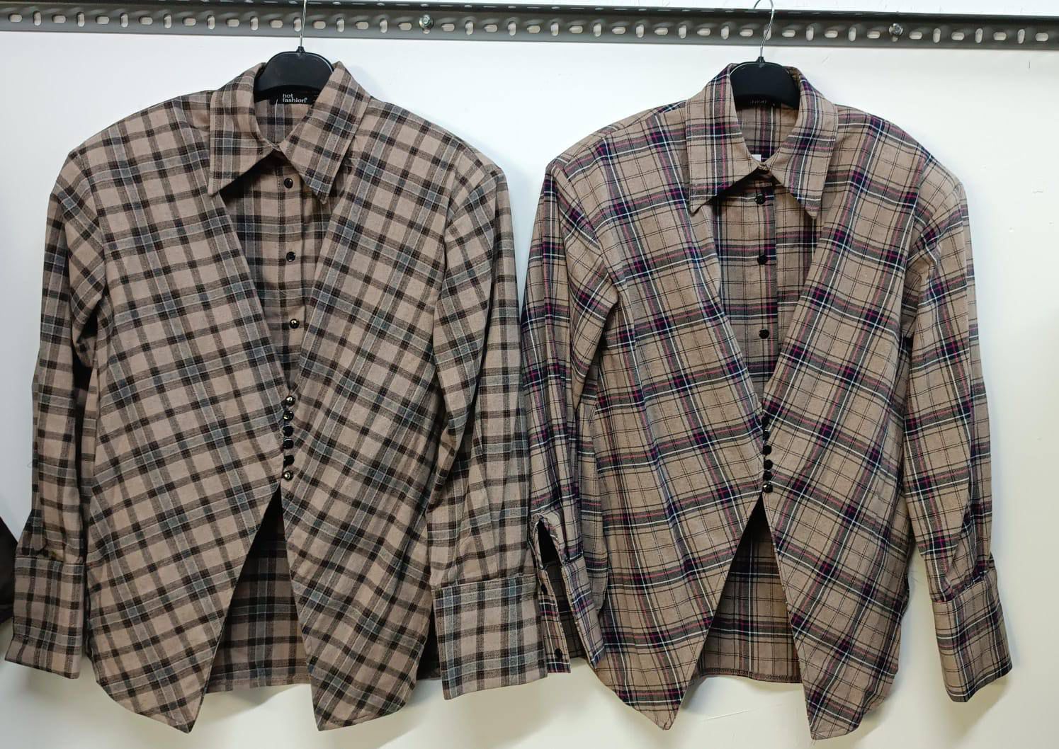 Tasarım Kareli Oduncu Gömlek-SOLDAKİ MODEL GELECEKTIR