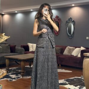 Tüvit Bluz Etek Takım