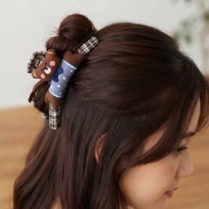 Tasarım Peluş Ayıcık Model Mandal Toka