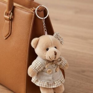 Tasarım Peluş Ayıcık Model Charm/Anahtarlık